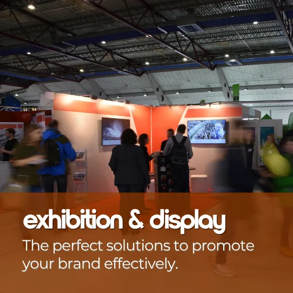 The perfect solutions to promote your brand effectively.